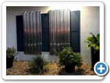 hurricane shutters on windows
