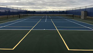 Florida senior community shuffle boards